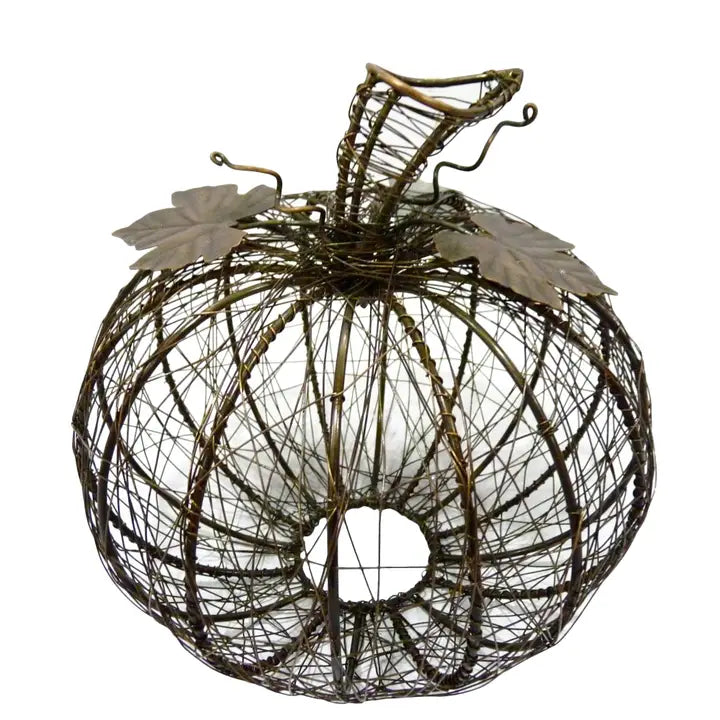 Wrapped Wire Pumpkin