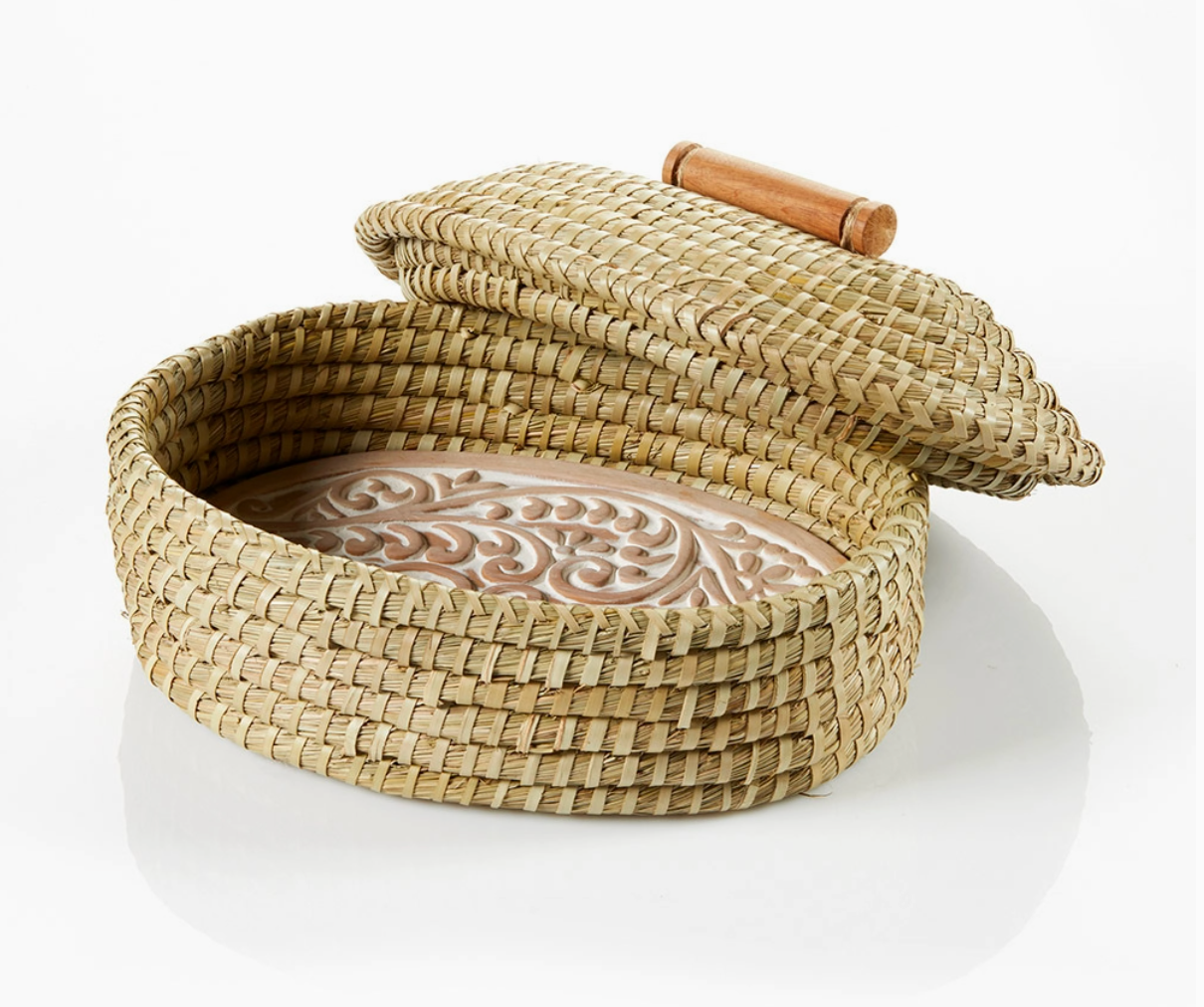 Lidded Breadwarmer