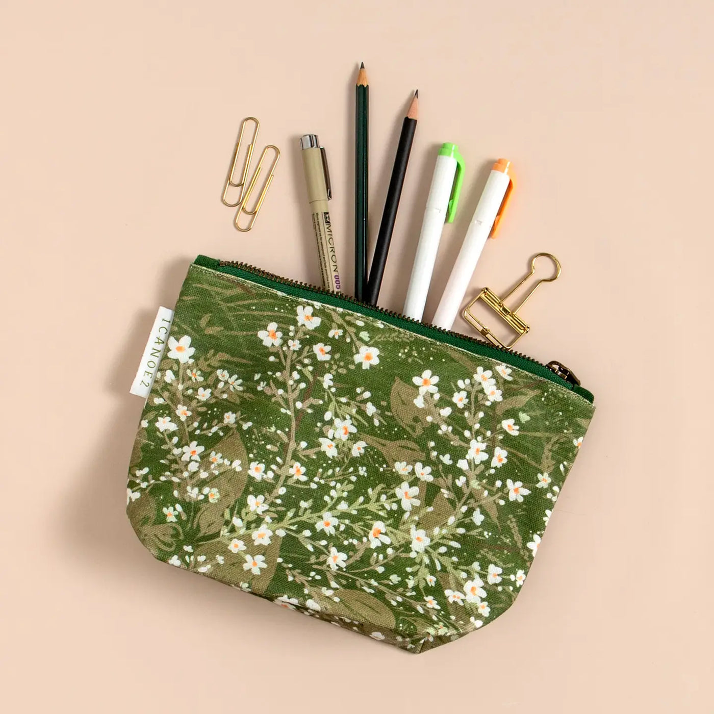 Celeste Canvas Pouch