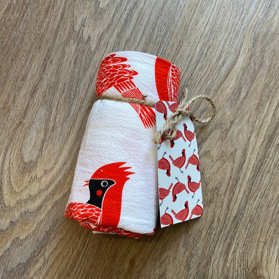 Cardinal Tea Towel