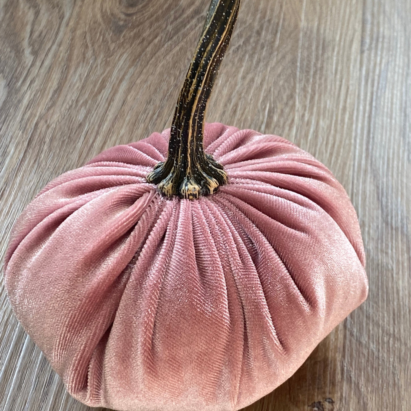 Small Velvet Pumpkin