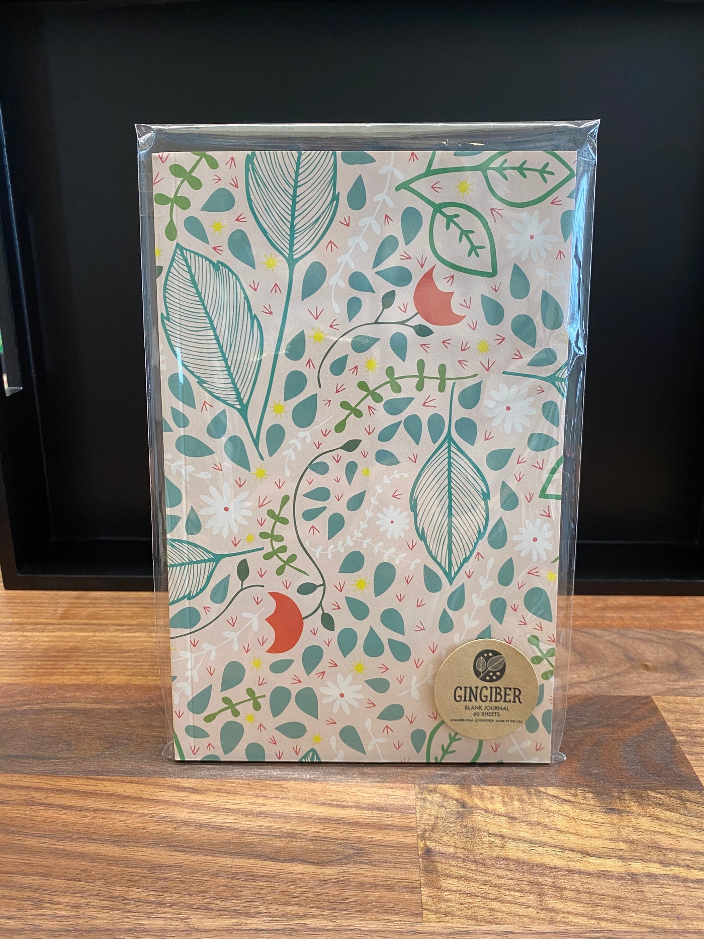 Whimsy Floral Blank Journal