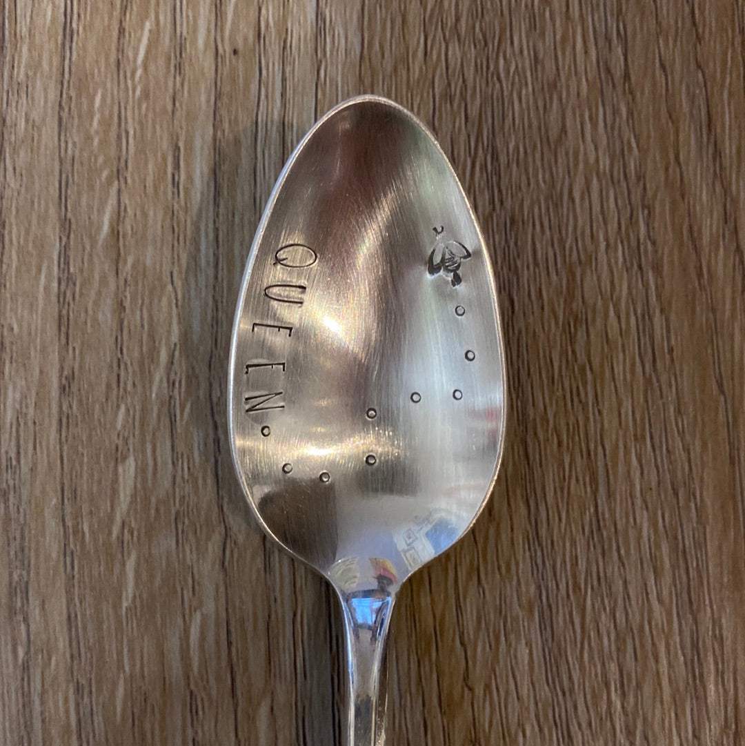 Hand Stamped Vintage Spoon