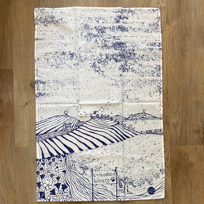 Blue Vineyard Kitchen Towel