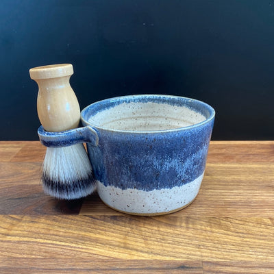 Shave Bowl and Brush